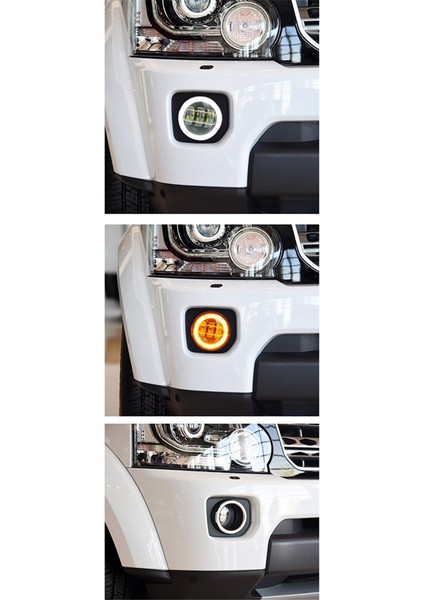 Land Rover Range Rover Discovery Için Sis Farları Montajı 4 Lr2 2010-2016 Angel Göz Başı Işığı LED Gündüz Koşu Işığı (Yurt Dışından) indirimleri