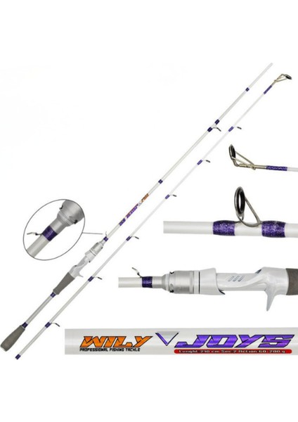 Joys Bot Kamış 180CM 60-200 gr Tetikli Slow Jig Kamışı