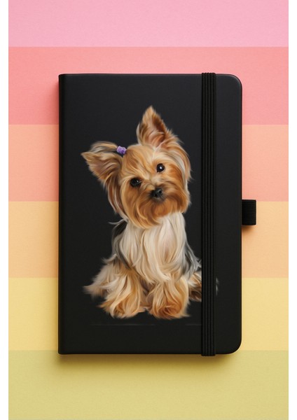 Yorkshire Baskılı Tarihsiz Yuvarlak Köşeli Desenli Uv Termo Defter