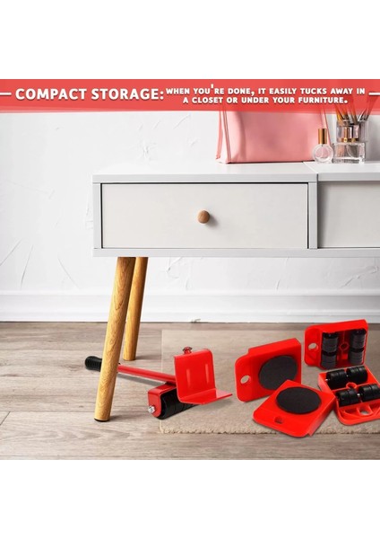 Mobilya Kaldıraç Taşıyıcı Eşya Koltuk Dolap Kaydırma Ev Ofis (4915)