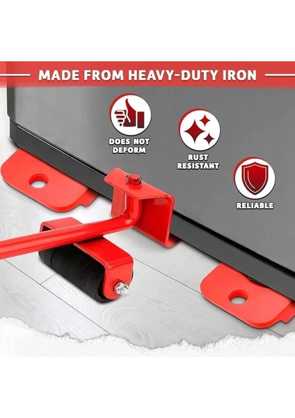 Mobilya Kaldıraç Taşıyıcı Eşya Koltuk Dolap Kaydırma Ev Ofis (4915) fırsatları