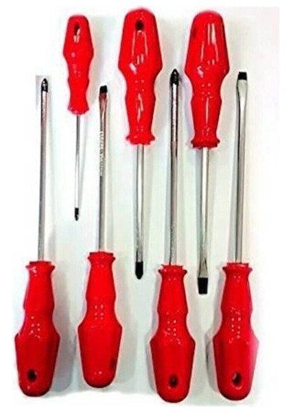 7'li Tornavida Sağlam ve Kulanışlı Tornavida Seti