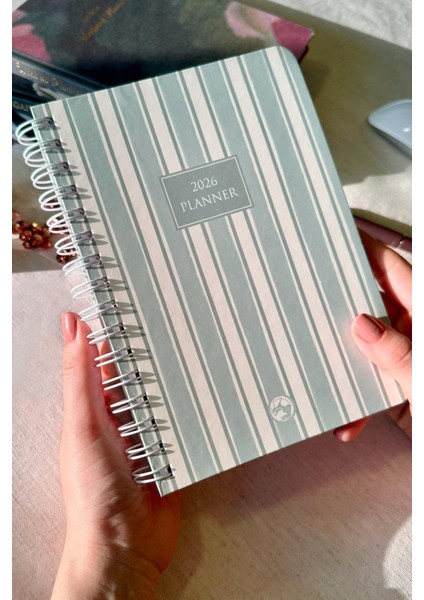 2026 Haftalık Ajanda Spiralli A5 12 Aylık Line fiyatları