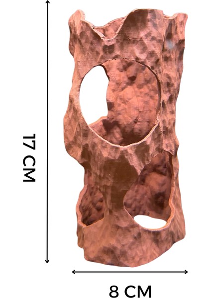 Akvaryum Dekoru Oyuklu Kütük Mağara fırsatları