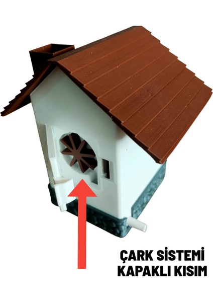 Hava Motorlu Değirmen Ev Akvaryum Dekoru modelleri