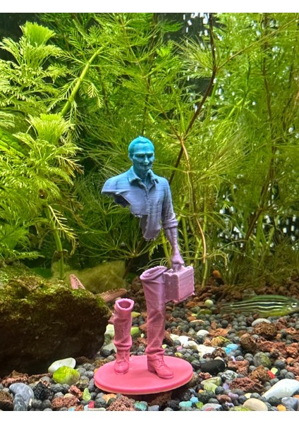 Modern Büst Figür Dekor – Çantalı Tasarım – Karışık Renk Geçişli indirimleri