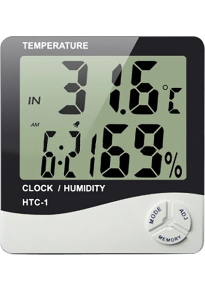 Masaüstü Dijital Termometre Nem Ölçer Higrometre (K95) modelleri