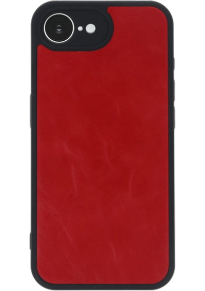 CPT16 iPhone 16E Kılıf Aras Deri Kapak - Kırmızı fiyatları