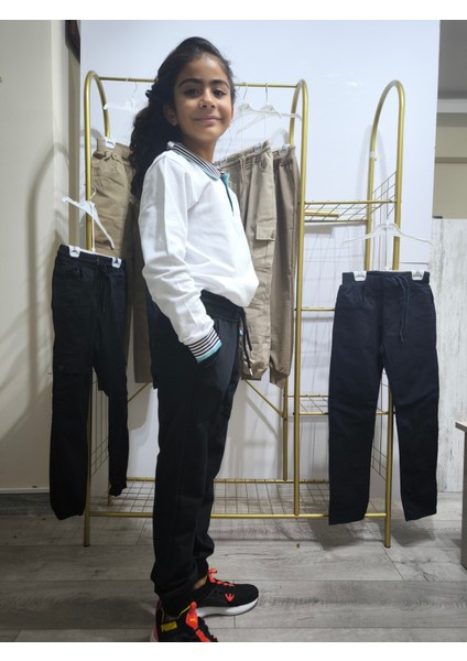 Çocuk Pantolon, Eşofman Okul-Günlük Penye, Rahat, Beli Lastikli ,lastikli Paça (Ribanalı), Bağcıklı fiyatları