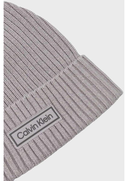 Logolu Pamuk ve Kaşmir Karışımlı Örme Bere LV04D8053GN8Q Erkek Bere LV04D8053G N8Q fiyatları