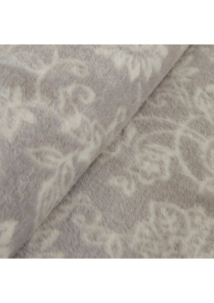 Glorinda Çift Kişilik Akrilik Battaniye Açık Gri fiyatları