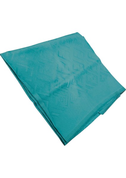 F Desen Ipek Jakarlı Şal Açık Zümrüt Yeşili modelleri