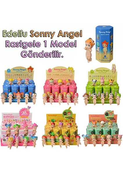 Sonny Angel Hippers (Rastgele 1 Model Gönderilir) Sevimli Bebekler 1 Kutu