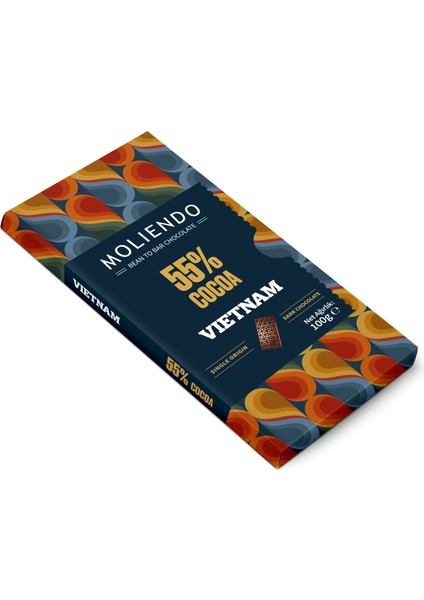 Moliendo Vietnam %55 Kakao Premium Tablet Çikolata 100 G