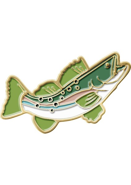 Zander Fish Ceket Rozeti MI11 Multi