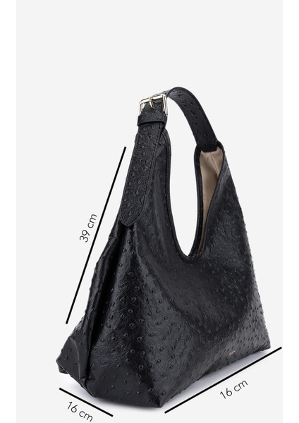 Kadın Hakiki Deri Siyah Omuz Çanta 1169 6371 Bn Cnt SK25-26 Nero fiyatları