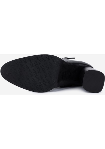 Kadın Hakiki Deri Siyah Topuklu Bot 51 8057 Bn Bot SK25-26 Sıyah Dr fırsatları