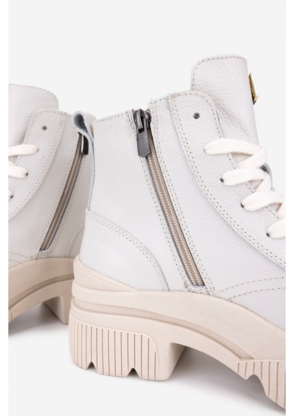 Kadın Hakiki Deri Kırık Beyaz Casual Bot 154 5989 Bn Bot SK25-26 Off Whıte Fltr indirimleri