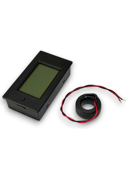 Ac 80-260V, 0-100A PZEM-061 Akım Trafolu LCD Ekran Dijital Voltmetre Ampermetre