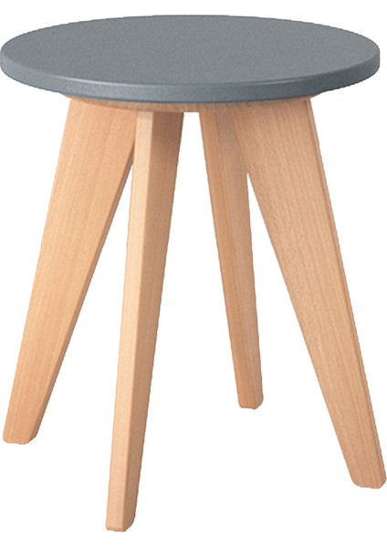 Woody Çocuk Taburesi Gri