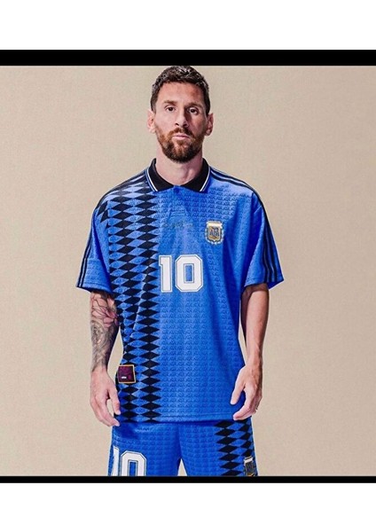 Arjantin 2023/24 Yeni Sezon Lionel Messi Ikonik Özel Nostalji Efsane Forması