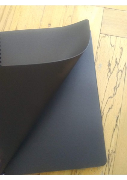 Siyah Yapraklı Defter A5 (15 x 21 Cm) ve Beyaz Kalem, Black Sketch, indirimleri