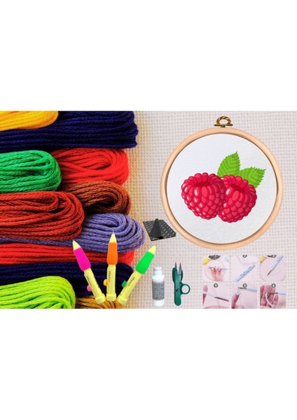 Punch Seti Nakış Seti Kasnaklı Kendin Yap Seti Seri 144