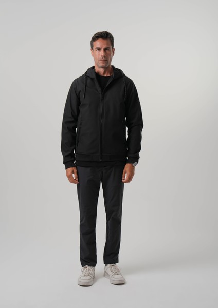 Sılva Erkek Mont Kapüşonlu Softshell Ribanalı Mont fırsatları