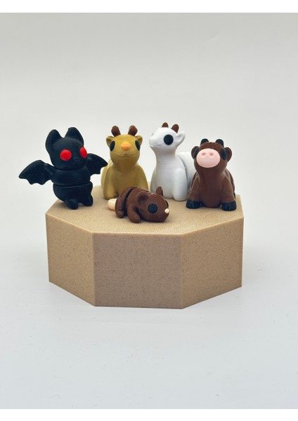 Minik Hayvanlar 5'li Oyuncak Seti- Ekip9– Organik, Hareketli, Eklemli ve Eğitici fiyatları