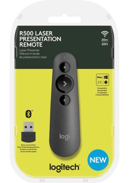 R500 Kablosuz Lazer Sunum Kumandası