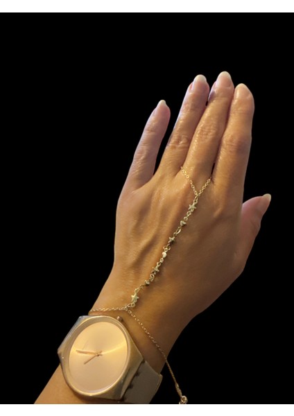 Çelik Gold Minimal Yıldızlı Şahmeran Bileklik fiyatları