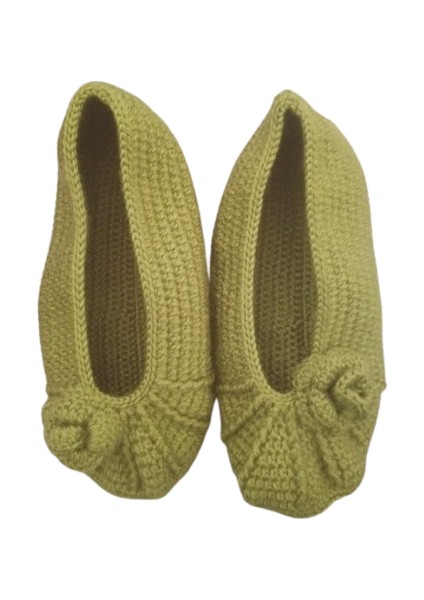 Bayan Babet Patik Ceviz Yeşili