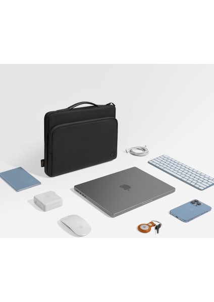 Defender A14 14" Siyah Premium Notebook El Çantası - A14D2D3