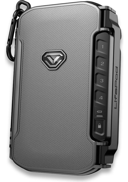 Vaultek Lifepod x Mini Seyahat Humidoru Gunmetal 4lü
