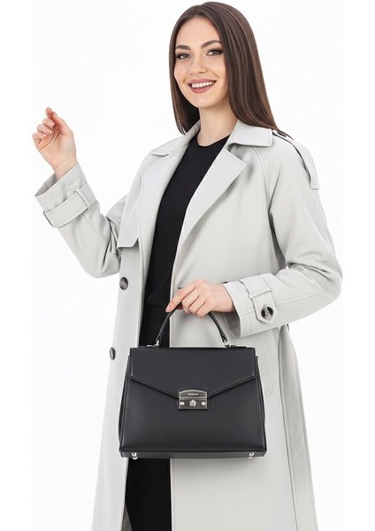 Oversize Kuşaklı Düğmeli Gri Trençkot modelleri