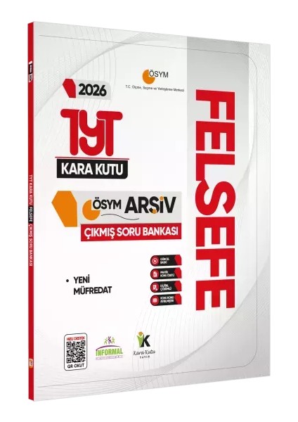 2026 Yks Tyt Felsefenin Kara Kutusu Ösym Çıkmış Soru Havuzu Bankası Dijital Çözümlü