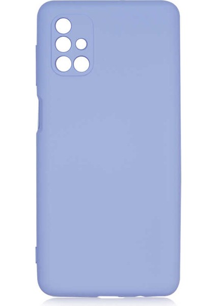 Samsung Galaxy M51 Uyumlu Içi Kadife Leke Tutmaz Lansman Kılıf