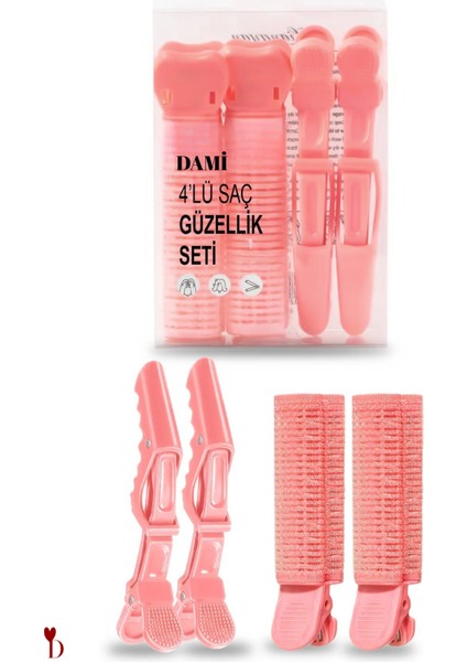 4'lü Saç Şekillendirme Seti – Şık ve Kolay Kullanım