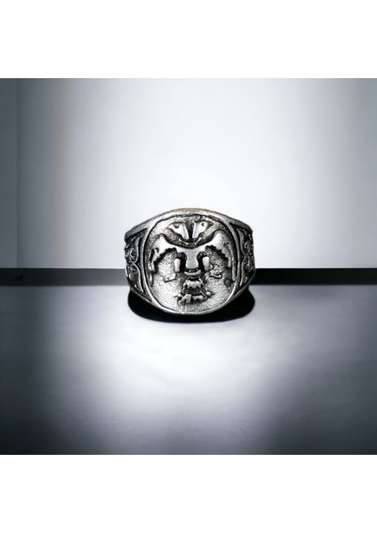 4 Adet 925 Ayar Gümüş Kaplama Ayarlanabilir El Yapımı Erkek Türk Yüzük Seti fırsatları