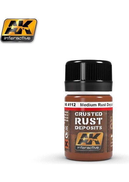Ak 4112 35 Ml. Orta Pas Efekti, Deposits Serisi Enamel Model Boyası