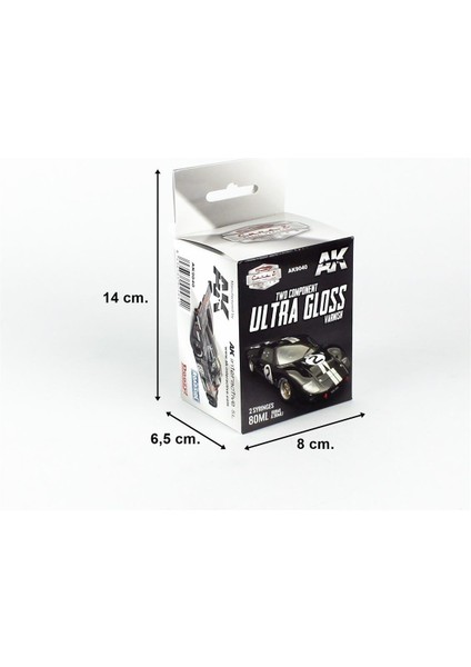 Ak 9040 Çift Bileşenli Ultra Parlak Vernik fırsatları