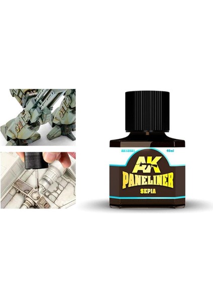 Ak 12021 40 Ml. Paneliner, Sepia, Enamel Boya fiyatları