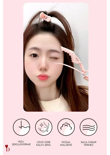 4'lü Saç Şekillendirme Seti – Şık ve Kolay Kullanım