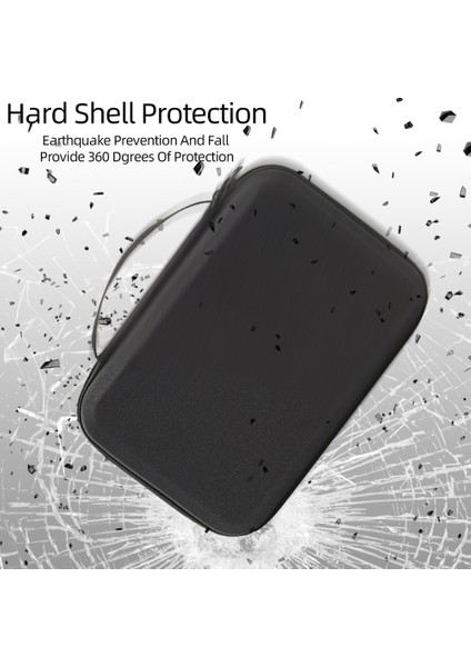 Fımı Mını 3 Çizilmez Taşıma Çantası Rc Drone Saklama Çantası Için Sert Kabuklu El Çantası - Siyah / Siyah (Yurt Dışından) modelleri