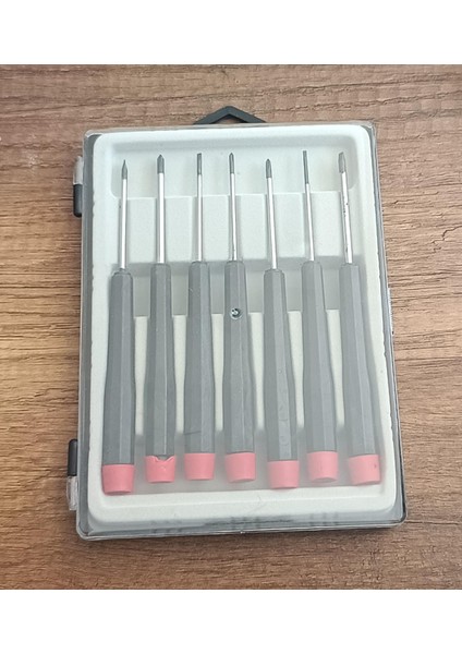 7 Parça Cep Telefonu ve Saatçi Tornavida Seti , 7 Parça İnce Uçlu Tornavida Seti fiyatları