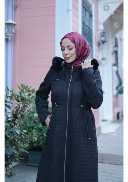 Zerina Kapitone Süet Kap - 422527 indirimleri