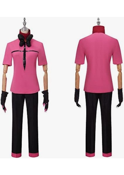 Hazbin Cosplay Hotel Alastor Üniforması, Cosplay Kostümü , Alastor Kostümü fiyatları
