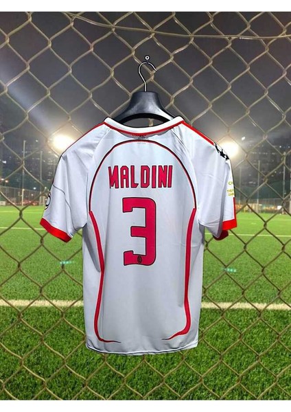 M.i.la.n 2007 Paulo Maldini Nostalji Yetişkin Forması Vs Spor Atlet