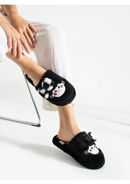 Bubu Kadın Peluş Içi Tüylü Kaydırmaz Rahat Taban Fiyonklu Kışlık Ev Terliği fiyatları