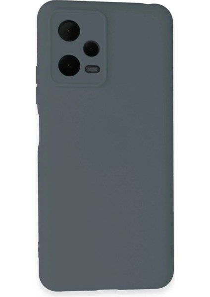 Xiaomi Redmi Note 12 Pro 5g Kılıf Nano Içi Kadife Silikon - Gri fiyatları